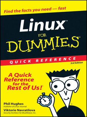 cover image of Linux For Dummies Quick Reference